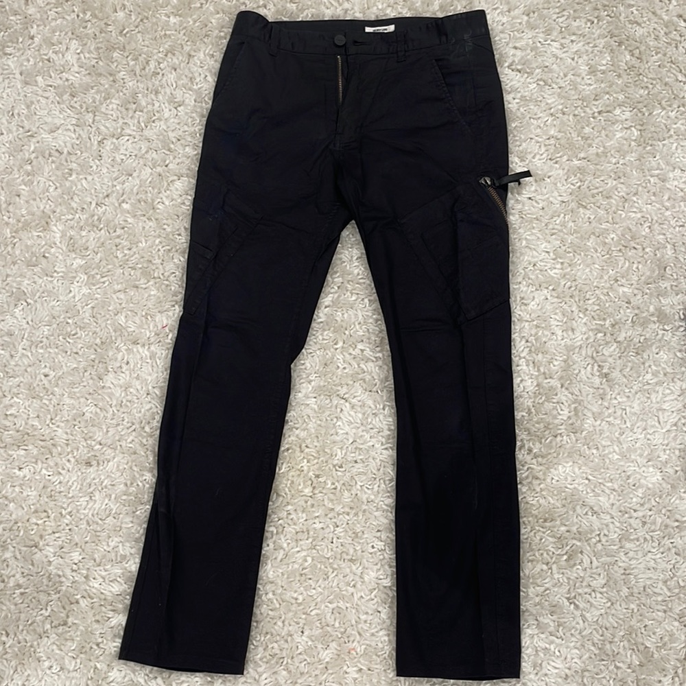 Helmut Lang Men’s Black Cargo Pant 28 100% Cotton